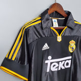 Real Madrid 1999/00 Third Jersey – Retro Version – Black