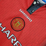 Manchester United 1996/97 Home Jersey – Long Sleeve – Retro Version