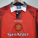 Manchester United 1996/97 Home Jersey – Long Sleeve – Retro Version