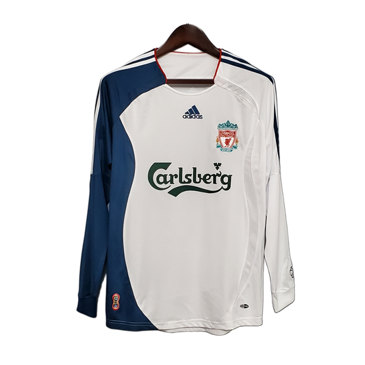 Liverpool 2006/07 Away Jersey – Long Sleeve – Retro Version