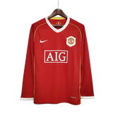 Manchester United 2006/07 Home Jersey – Long Sleeve – Retro Version