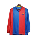 FC Barcelona 2006/07 Home Jersey – Long Sleeve – Retro Version