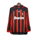 AC Milan 2006/07 Home Jersey – Long Sleeve – Retro Version
