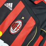 AC Milan 2006/07 Home Jersey – Long Sleeve – Retro Version