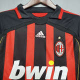 AC Milan 2006/07 Home Jersey – Long Sleeve – Retro Version