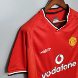 Manchester United 2000/01 Home Jersey – Retro Version