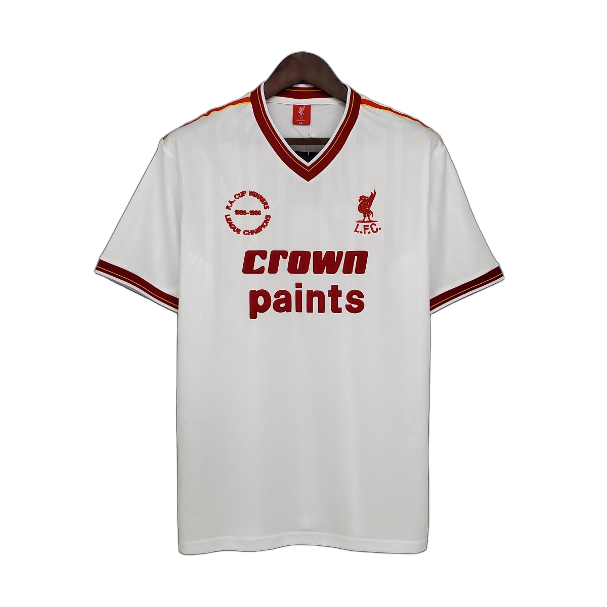 Liverpool 1985/86 Away Jersey – Retro Version – White