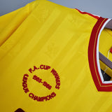 Liverpool 1985/86 Away Jersey – Retro Version – Yellow