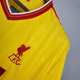 Liverpool 1985/86 Away Jersey – Retro Version – Yellow
