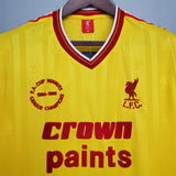 Liverpool 1985/86 Away Jersey – Retro Version – Yellow