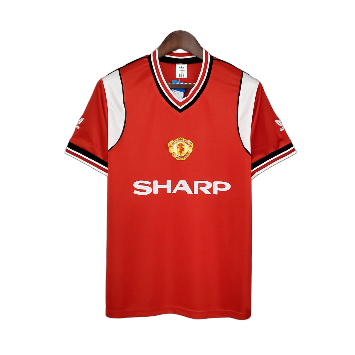 Manchester United 1985/86 Home Jersey – Retro Version