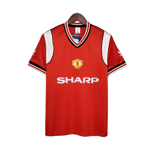 Manchester United 1985/86 Home Jersey – Retro Version
