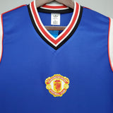 Manchester United 1985/86 Away Jersey – Retro Version – Blue