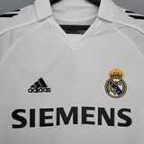 Real Madrid 2005/06 Home Jersey – Long Sleeve – Retro Version