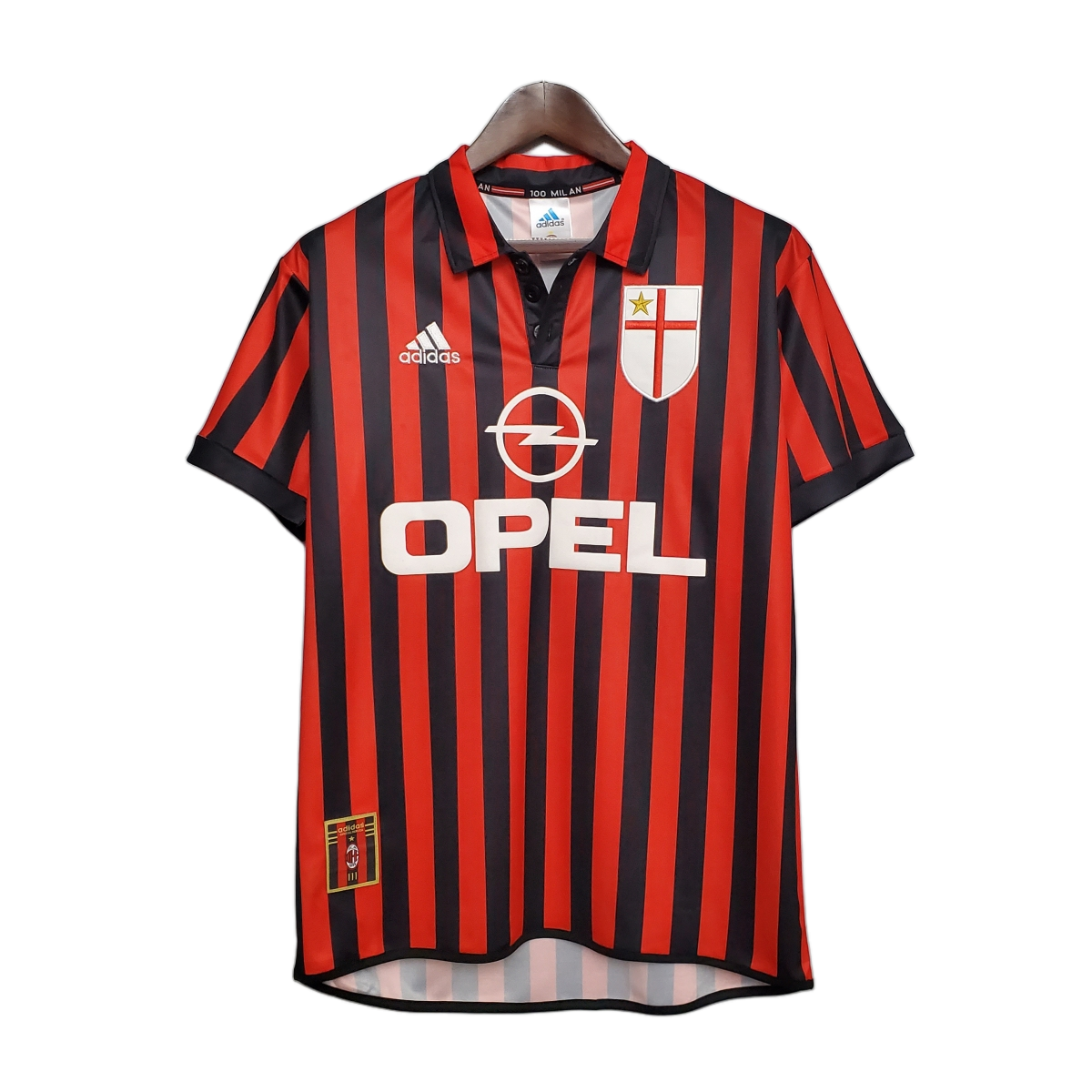 AC Milan 1999/00 Home Jersey – Retro Version