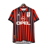 AC Milan 1999/00 Home Jersey – Retro Version