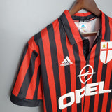 AC Milan 1999/00 Home Jersey – Retro Version