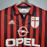 AC Milan 1999/00 Home Jersey – Retro Version