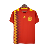 Spain 2018 Home Jersey – Retro Version