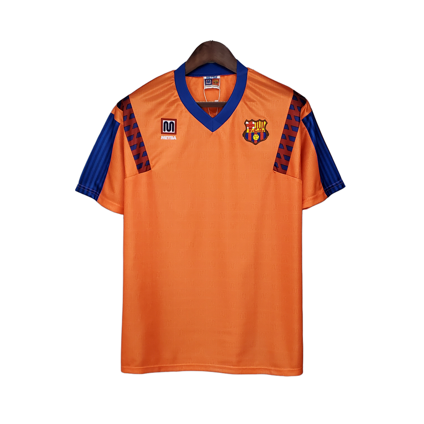 FC Barcelona 1989/92 Away Jersey – Retro Version – Orange