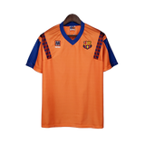 FC Barcelona 1989/92 Away Jersey – Retro Version – Orange