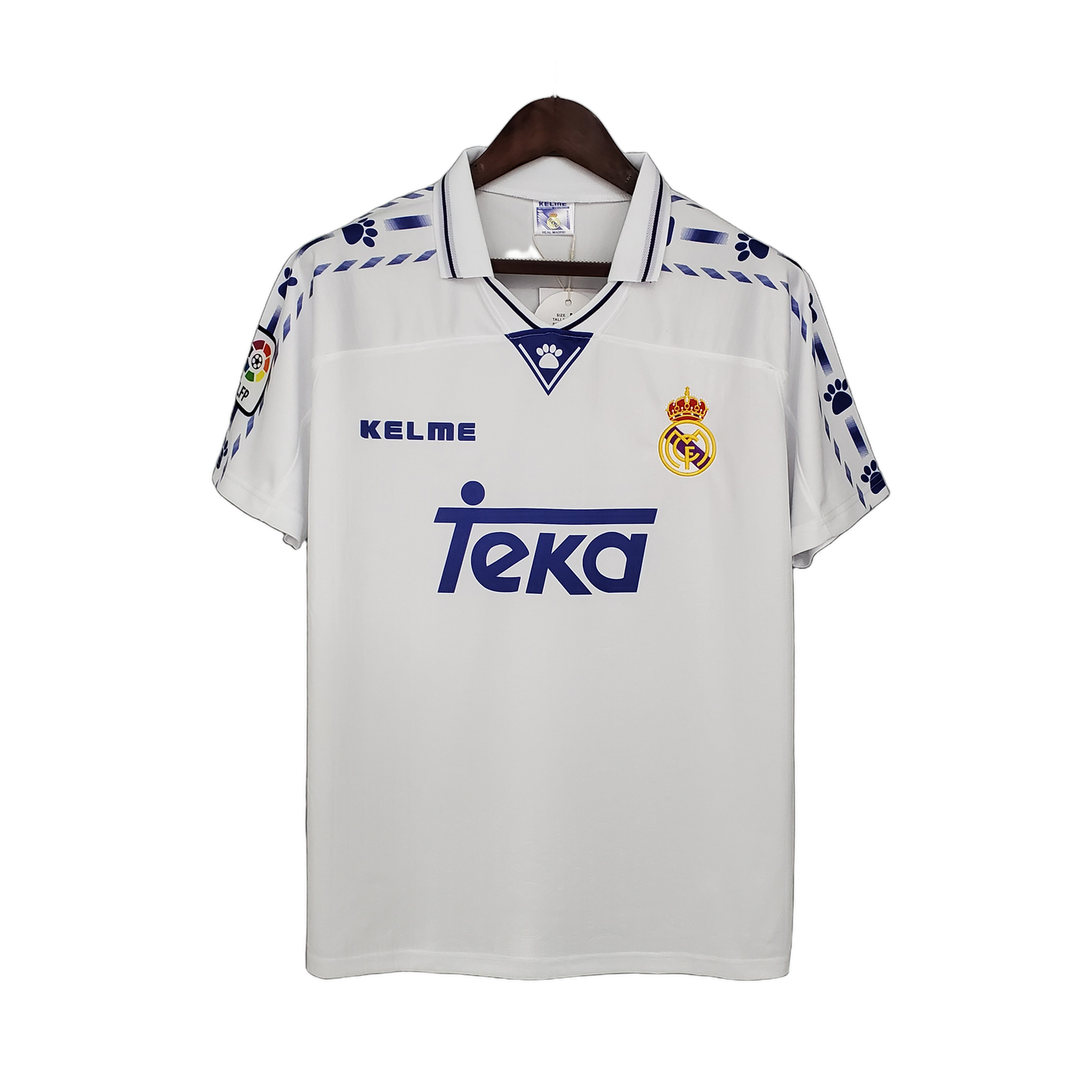 Real Madrid 1996/97 Home Jersey – Retro Version