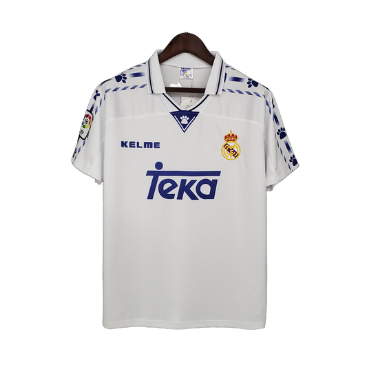 Real Madrid 1996/97 Home Jersey – Retro Version