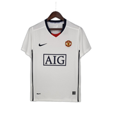 Manchester United 2008/09 Away Jersey – Retro Version – Special Edition – White