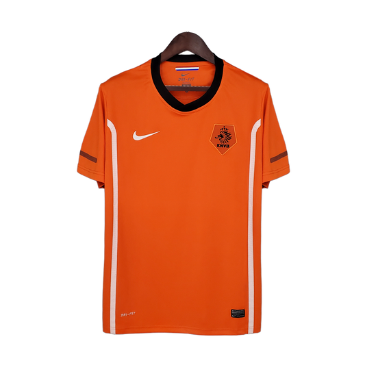 Netherlands 2010 Home Jersey – Retro Version