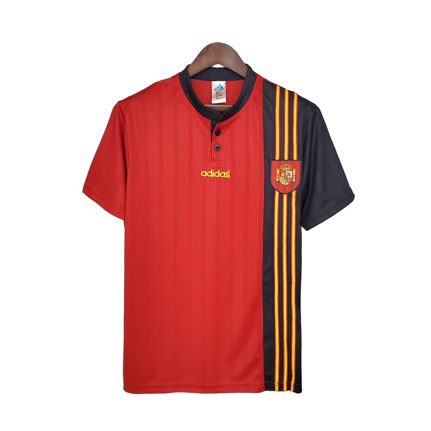 Spain 1996 Home Jersey – Retro Version