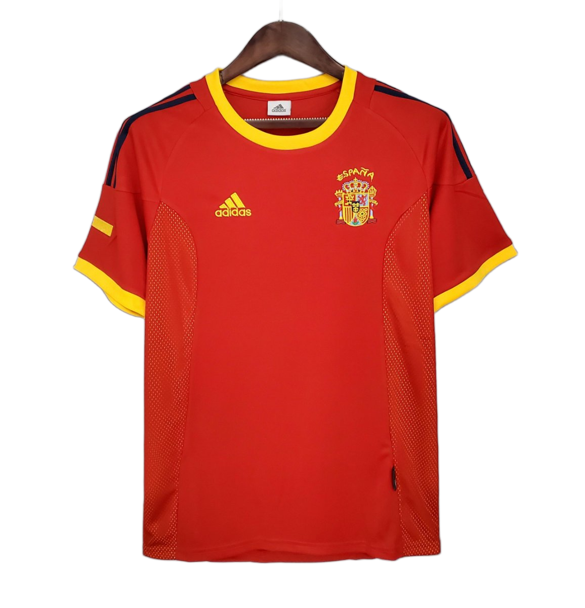 Spain 2002 Home Jersey – Retro Version
