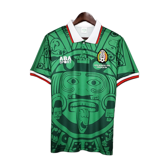 Mexico 1998 Home Jersey – Retro Version