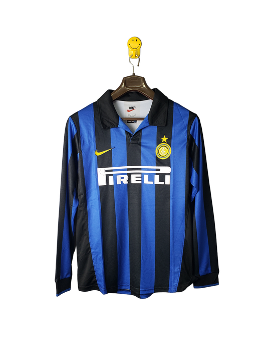 Inter Milan 1998/99 Home Jersey – Long Sleeve – Retro Version