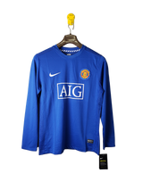 Manchester United 2008/09 Third Jersey – Long Sleeve – Retro Version – Blue