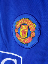 Manchester United 2008/09 Third Jersey – Long Sleeve – Retro Version – Blue