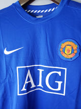 Manchester United 2008/09 Third Jersey – Long Sleeve – Retro Version – Blue