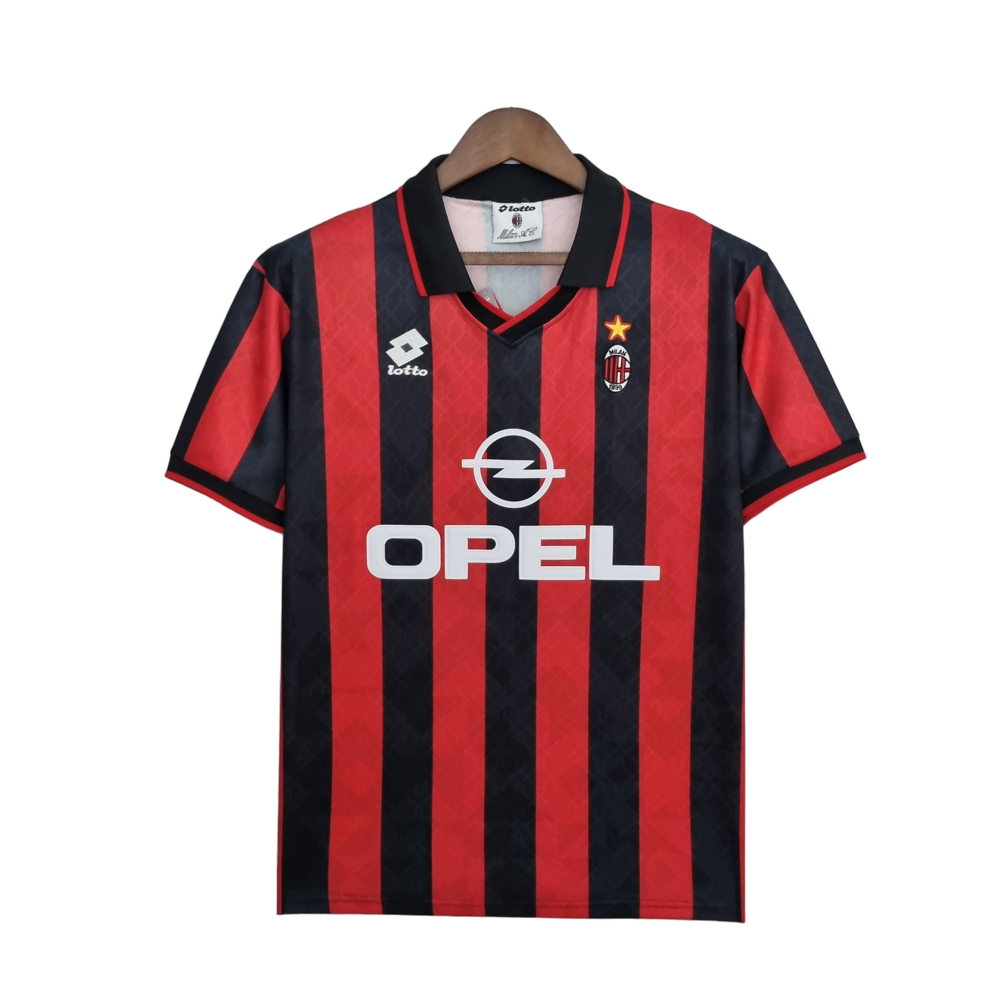 AC Milan 1995/96 Home Jersey – Retro Version
