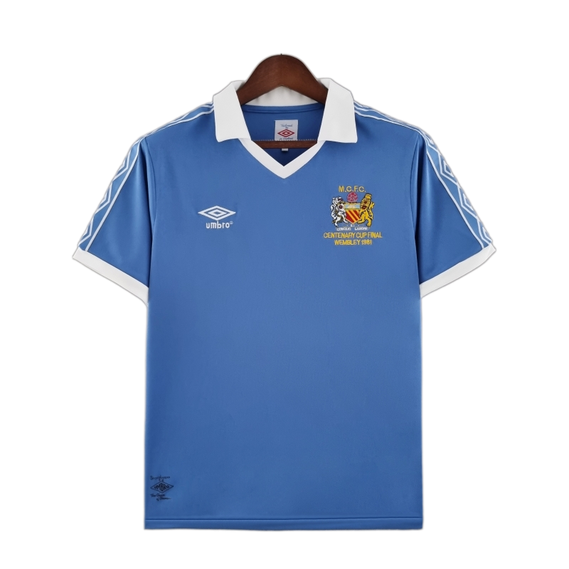 Manchester City 1981/82 Home Jersey – Retro Version