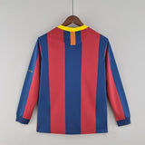 FC Barcelona 2010/11 Home Jersey – Long Sleeve – Retro Version
