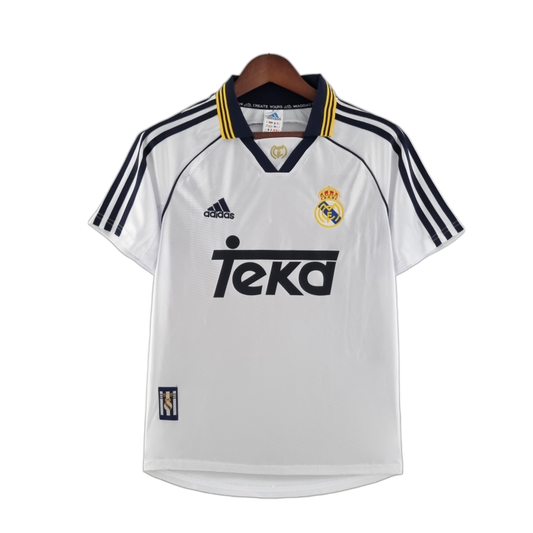 Real Madrid 1998/00 Home Jersey – Retro Version