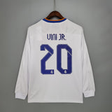 Real Madrid 2021/22 Home Jersey – Long Sleeve