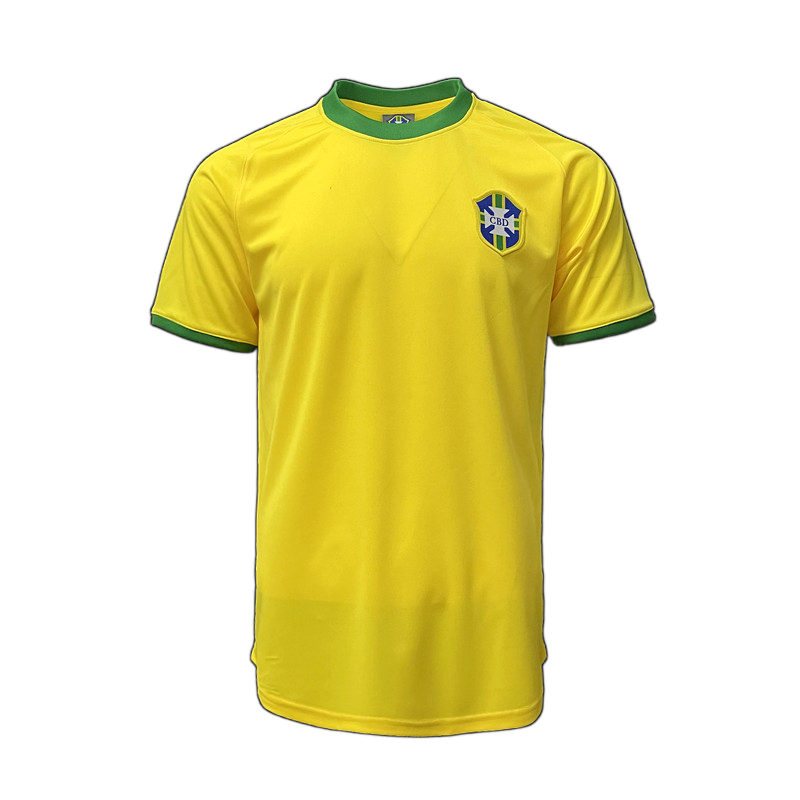 Brazil 1970 Home Jersey – Retro Version