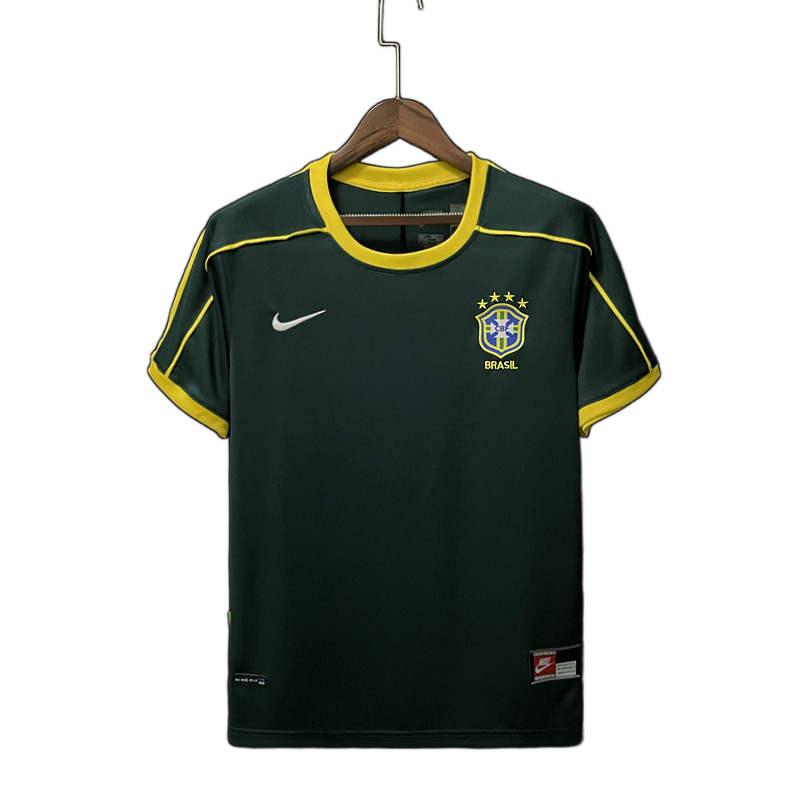 Brazilian 1998 Goalkeeper Jersey – Retro Version