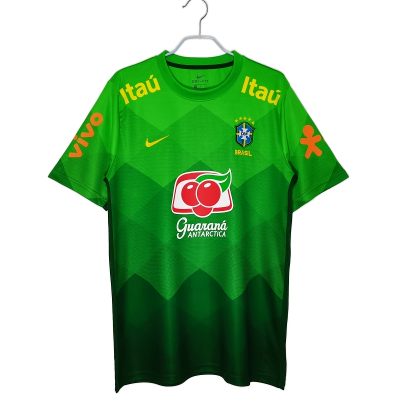 Brazil 2020 Training Training Top – Retro Version – Green