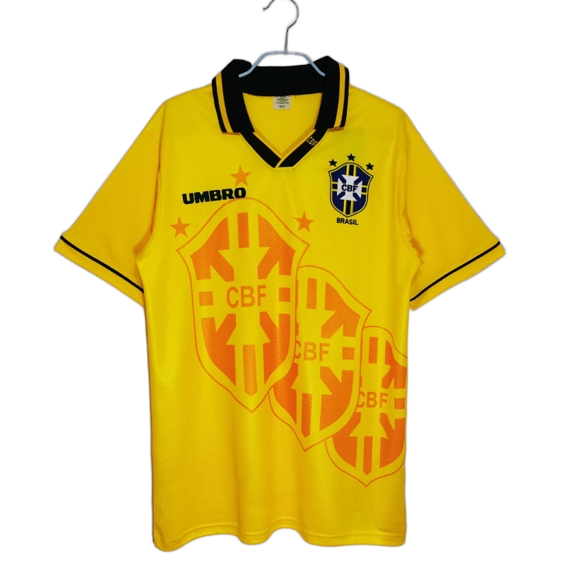 Brazil 1993 Home Jersey – Retro Version