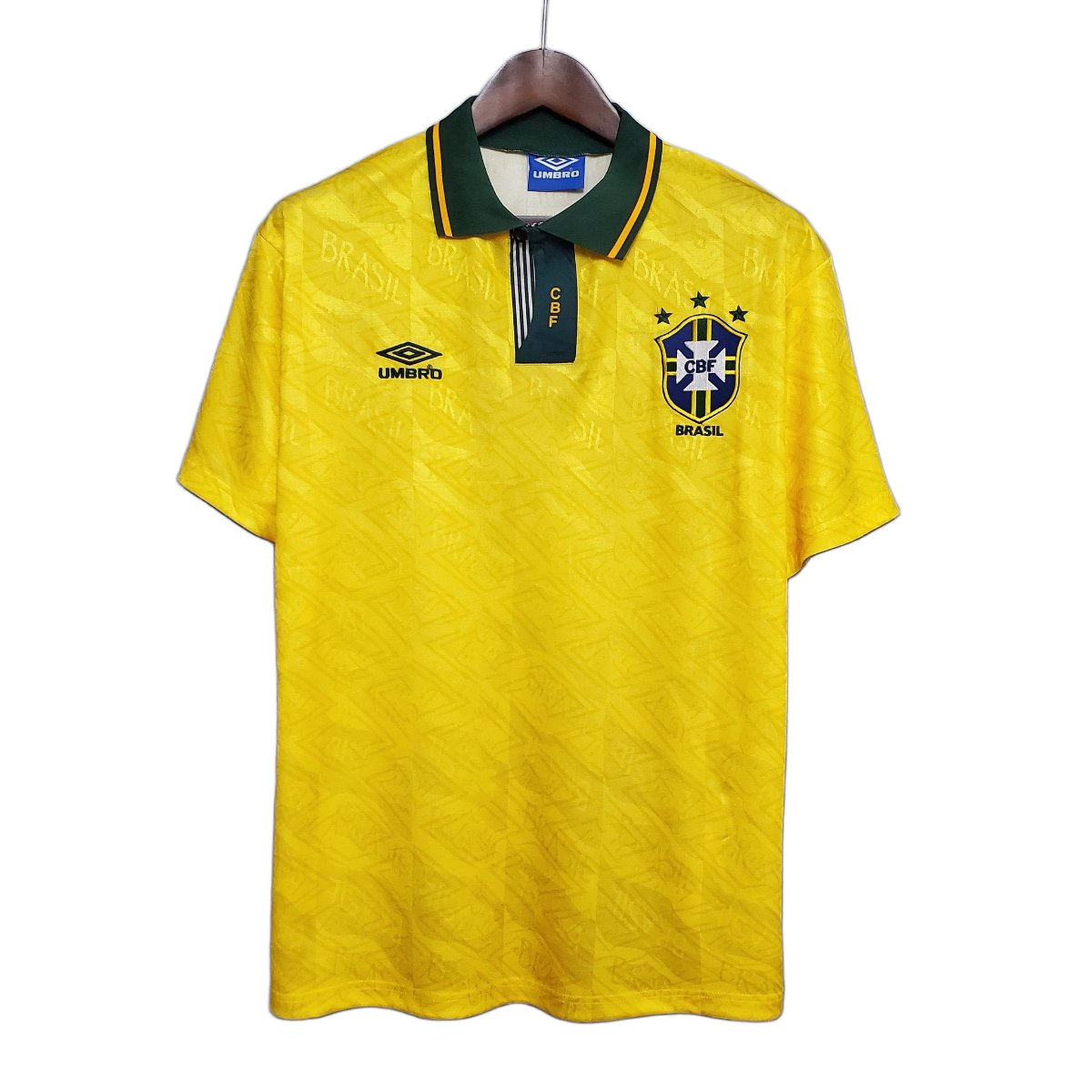Brazil 1991 Home Jersey – Retro Version