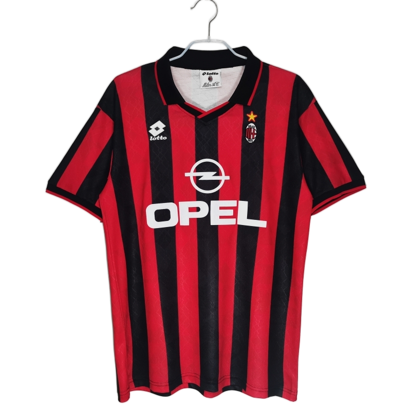 AC Milan 1995 Home Jersey – Retro Version