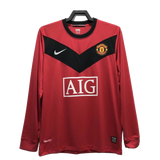 Manchester United 2009/10 Home Jersey – Long Sleeve – Retro Version