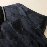 England 1990 Away Jersey – Retro Version – Black