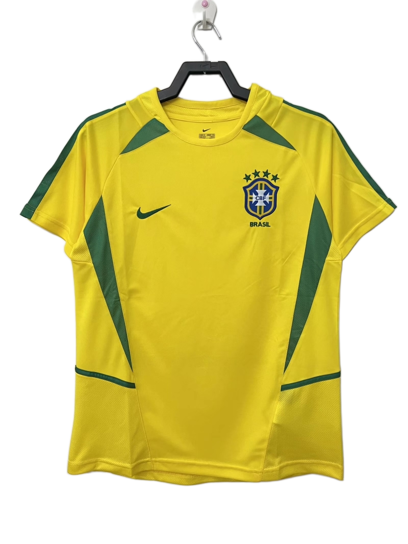Brazil 2002 Home Jersey – Retro Version